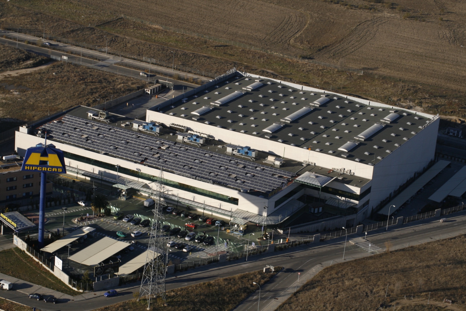 Vista aérea de las instalaciones de Alonso Company